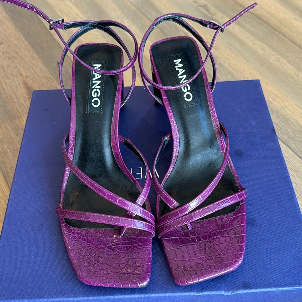 Mango Sandal Heels